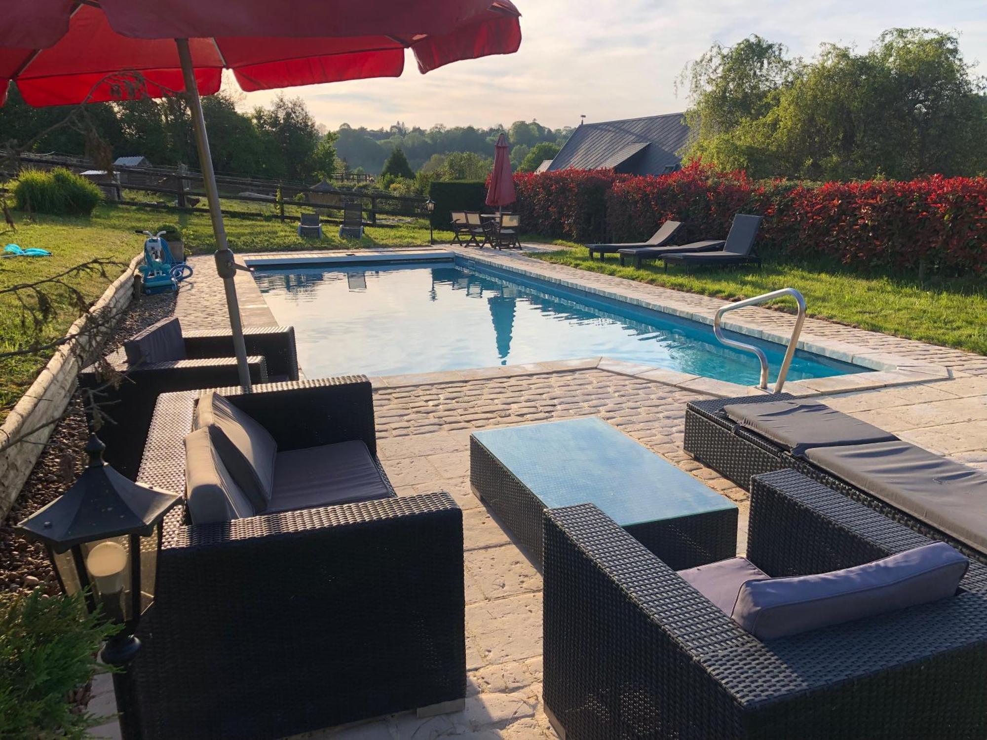 Le Champ Des Possibles Bed and Breakfast Manerbe Εξωτερικό φωτογραφία